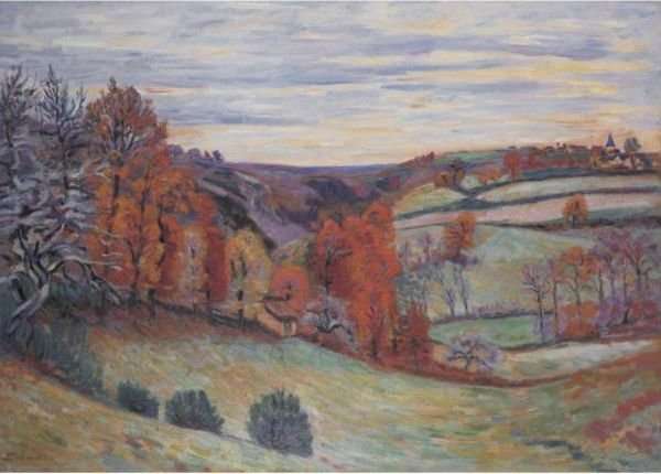 Paturages Des Granges, Crozant by Armand Guillaumin
