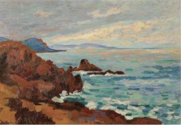 Soleil Couchant, Le Trayas-Agay by Armand Guillaumin