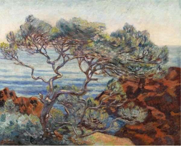 Les Rochers Rouges A 'Agay by Armand Guillaumin