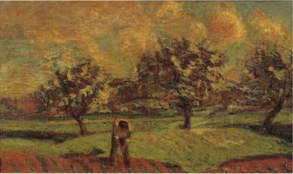 Paysage En Ile De France by Armand Guillaumin