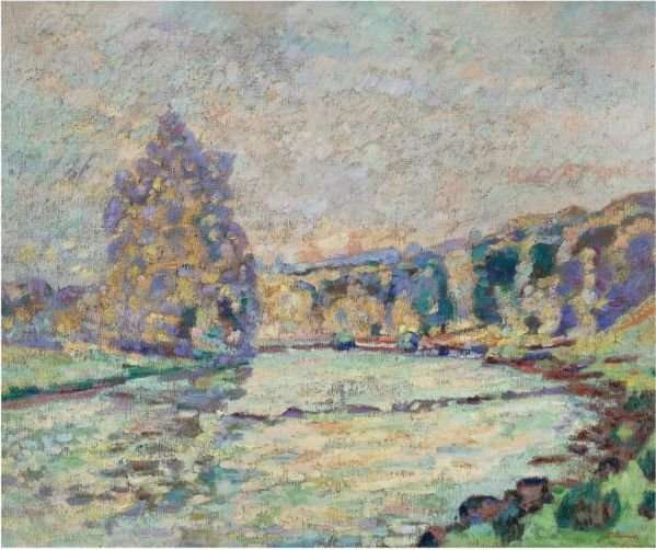La Creuse A Genetin by Armand Guillaumin