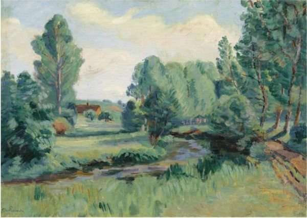 Jouy, Ile De France by Armand Guillaumin