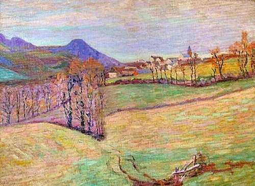View of Saint-Sauves by Armand Guillaumin