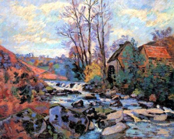 Moulin Bouchardon, Crozant 2 by Armand Guillaumin