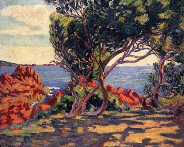 Agay  At Cap Long by Armand Guillaumin
