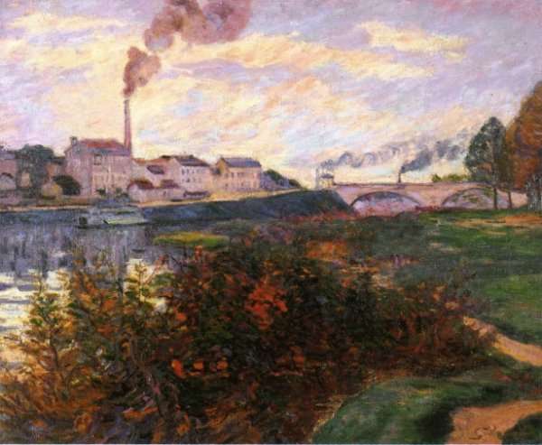Banks Of The Marne by Armand Guillaumin