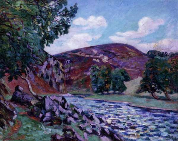 Crozant Landscape by Armand Guillaumin