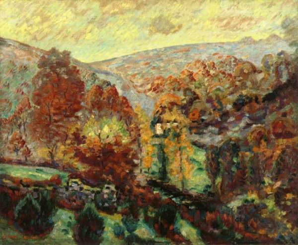 Crozant Landscape2 by Armand Guillaumin
