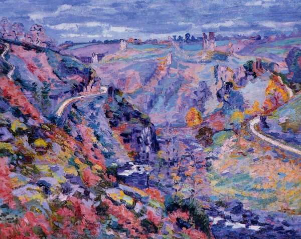 Crozant Landscape3 by Armand Guillaumin