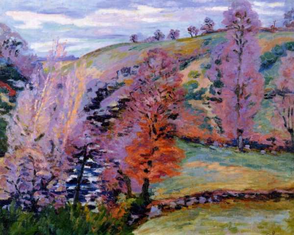 Crozant Landscape Aka Grey Weather by Armand Guillaumin