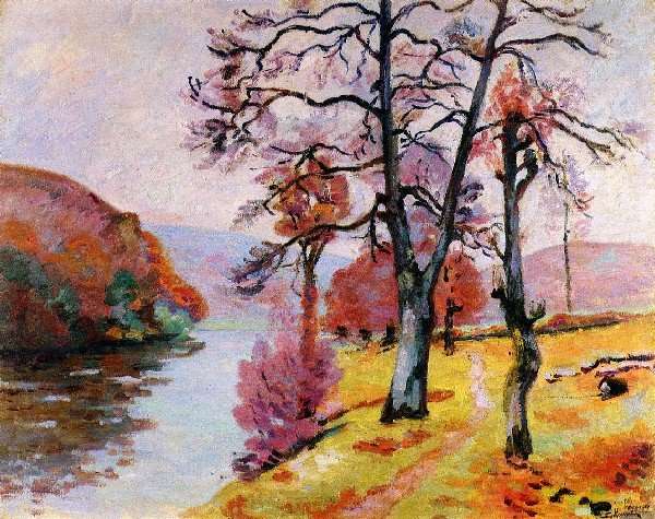 Crozant  Echo Rock  Winter by Armand Guillaumin