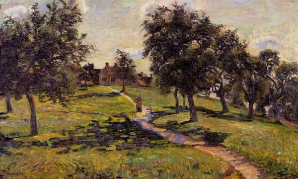 Damiette   Apple Trees by Armand Guillaumin