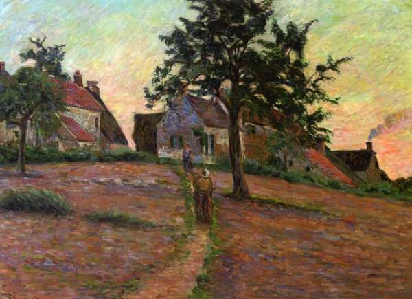 Damiette  Sunset by Armand Guillaumin