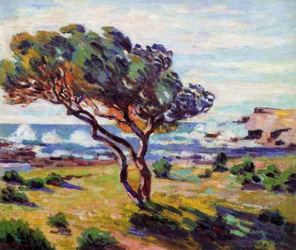 Gust Of Wind  Le Brusc by Armand Guillaumin