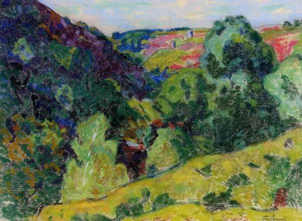 La Creuse Landscape by Armand Guillaumin