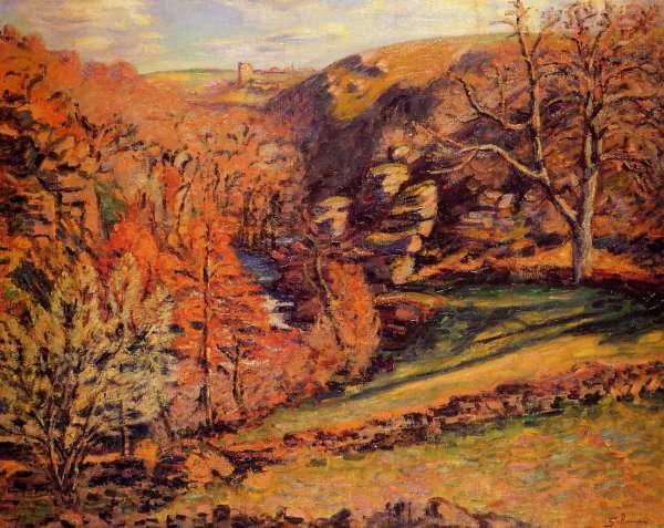 La Ravin De La Folie  Crozant by Armand Guillaumin