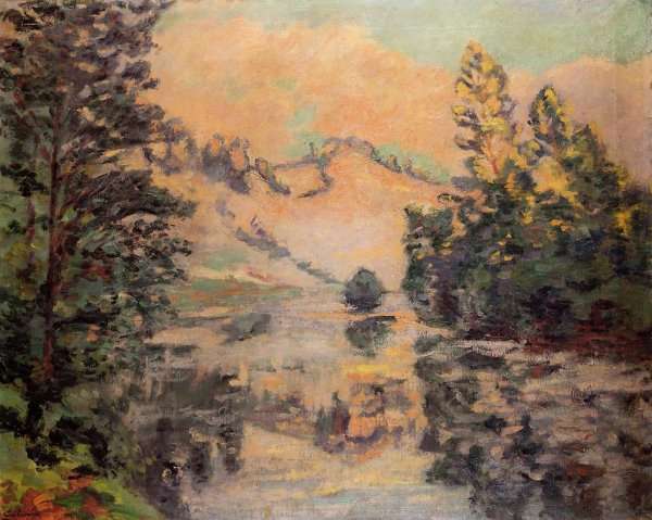 Landscape   The Creuse by Armand Guillaumin