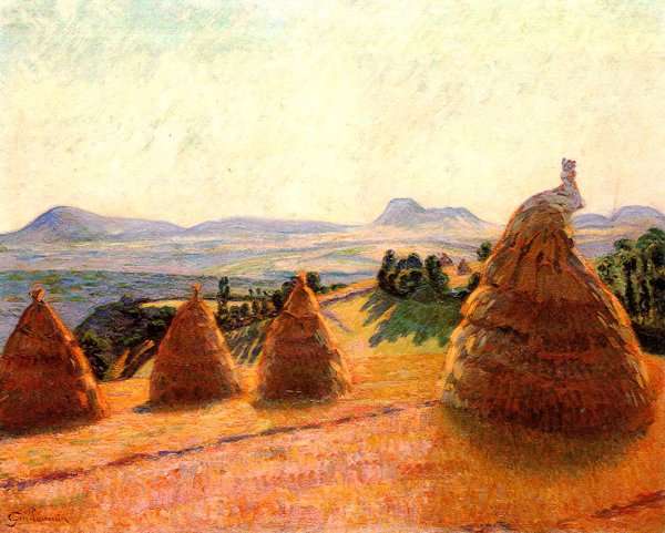 Le Pleteau Bromant A Pontgibaud Aka Puy De Dome by Armand Guillaumin