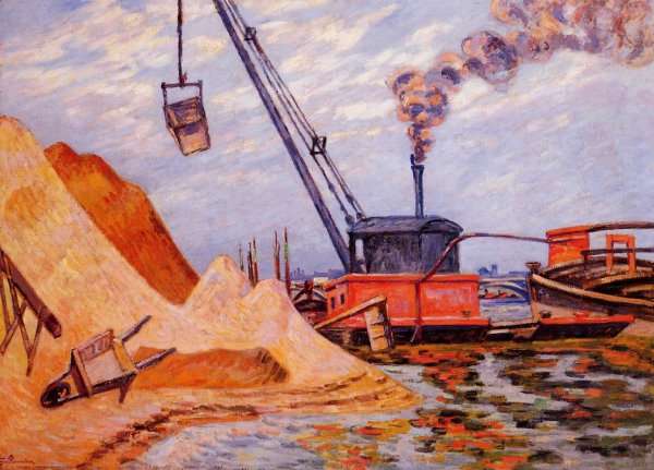 Le Quai DAusterlitz by Armand Guillaumin