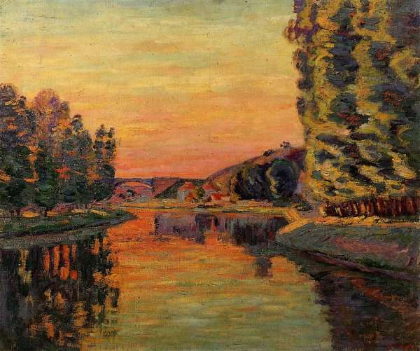 Moret  July 1902 by Armand Guillaumin