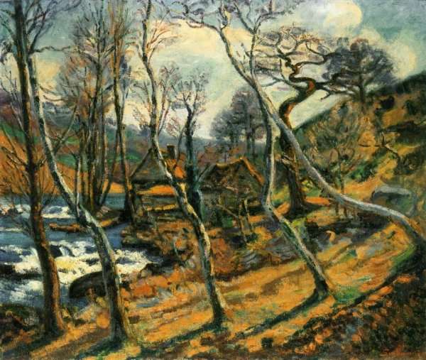Moulin Bouchardon  Crozant by Armand Guillaumin