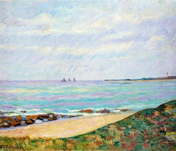 Near Saint Palais by Armand Guillaumin