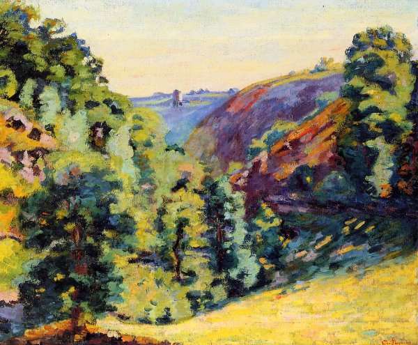 Ravin De La Sadelle A La Follie by Armand Guillaumin