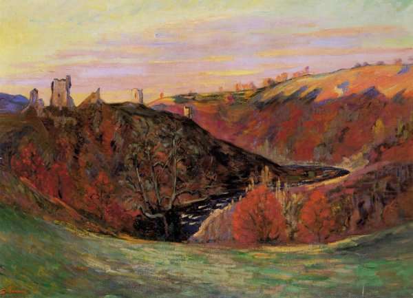 Sunset On The Creuse by Armand Guillaumin