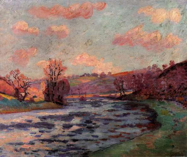 The Banks Of The Creuse River by Armand Guillaumin