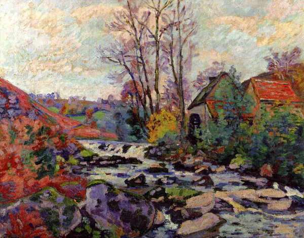 The Bouchardon Mill  Crozant by Armand Guillaumin