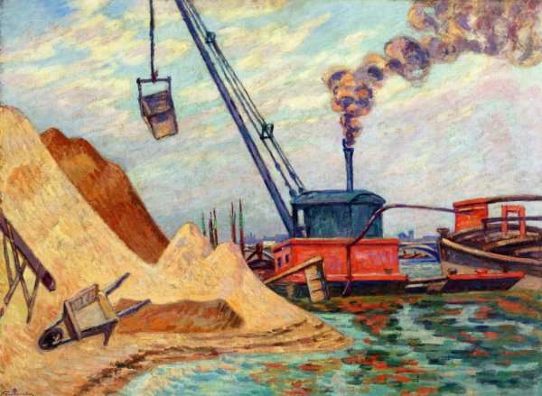 The Quai DAusterlitz by Armand Guillaumin
