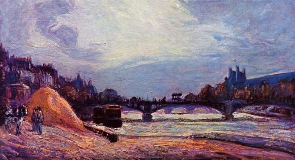 The Seine At Charenton2 by Armand Guillaumin