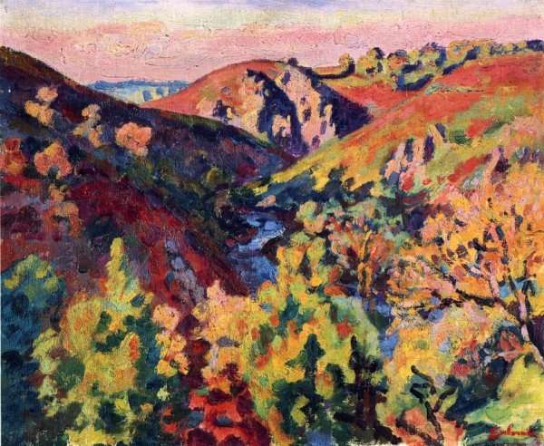 The Valley Of The Creuse2 by Armand Guillaumin