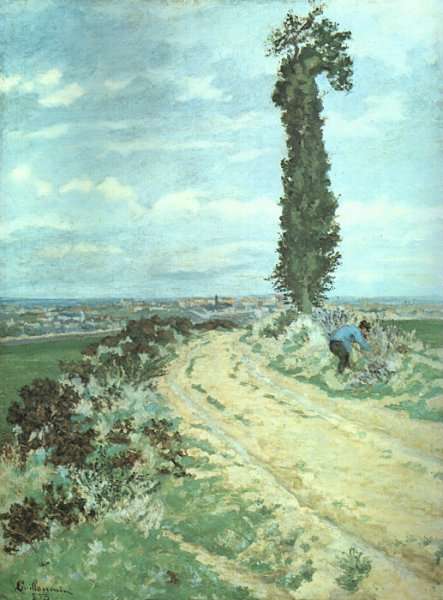 Outskirts of Paris  1873 by Armand Guillaumin