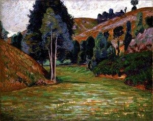 Armand Guillaumin - Vale at Pontgibaud, c.1890