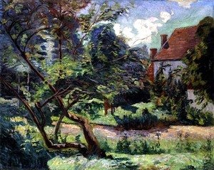 Armand Guillaumin - Orchard at the Edge of the Wood, Miregaudon, 1892