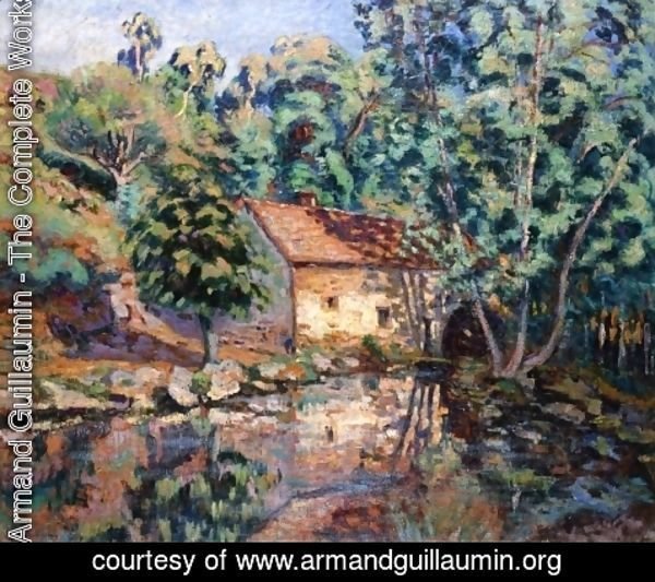 Armand Guillaumin - The Bouchardon Mill, Crozant I