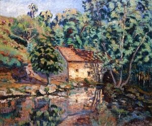 Armand Guillaumin - The Bouchardon Mill, Crozant I