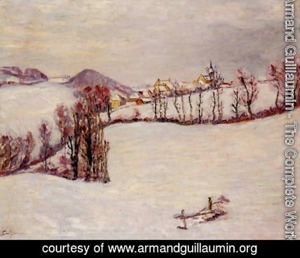 Armand Guillaumin - Sanit-Sauves in the Snow