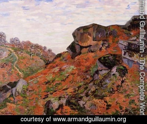 Armand Guillaumin - Creuse Landscape 1900