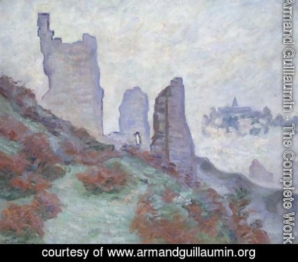 Armand Guillaumin - Les Ruines du chateau de Crozant