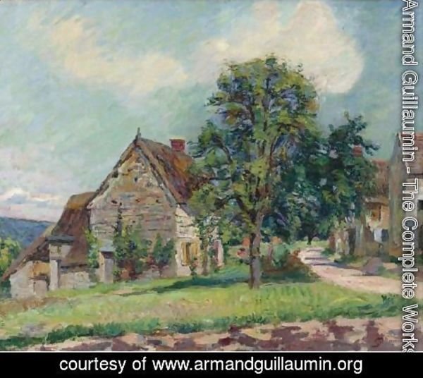 Armand Guillaumin - Village De Damiette