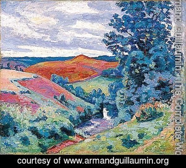 Armand Guillaumin - La vallee de la creuse et le puy barriou 2