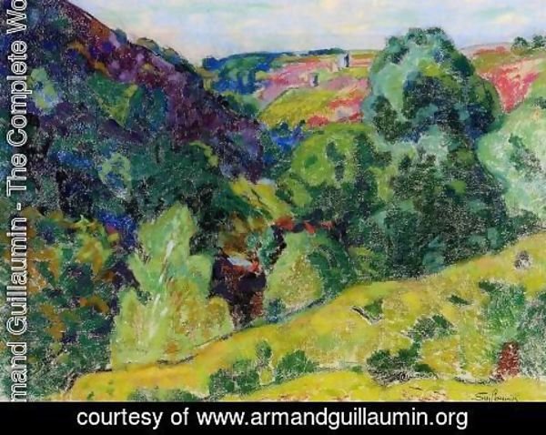 Armand Guillaumin - La Creuse Landscape