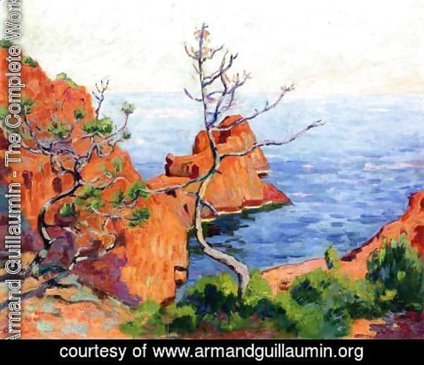 Armand Guillaumin - Rocks At Trayas