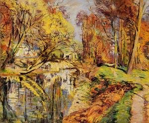 Armand Guillaumin - The Banks Of The Orge At Epiney  Ile De France
