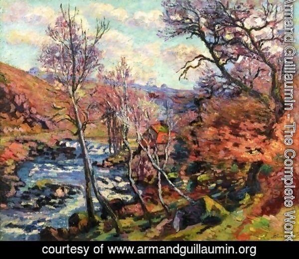 Armand Guillaumin - The Bouchardon Mill At Crozant