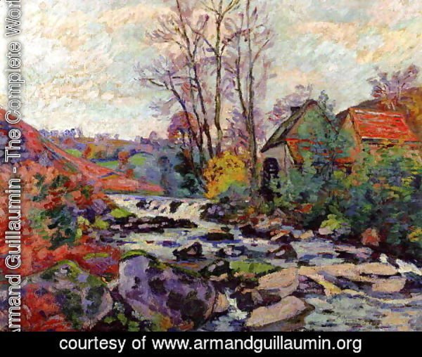 Armand Guillaumin - The Bouchardon Mill  Crozant