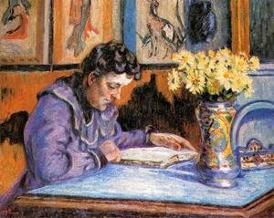 Armand Guillaumin - Woman Reading